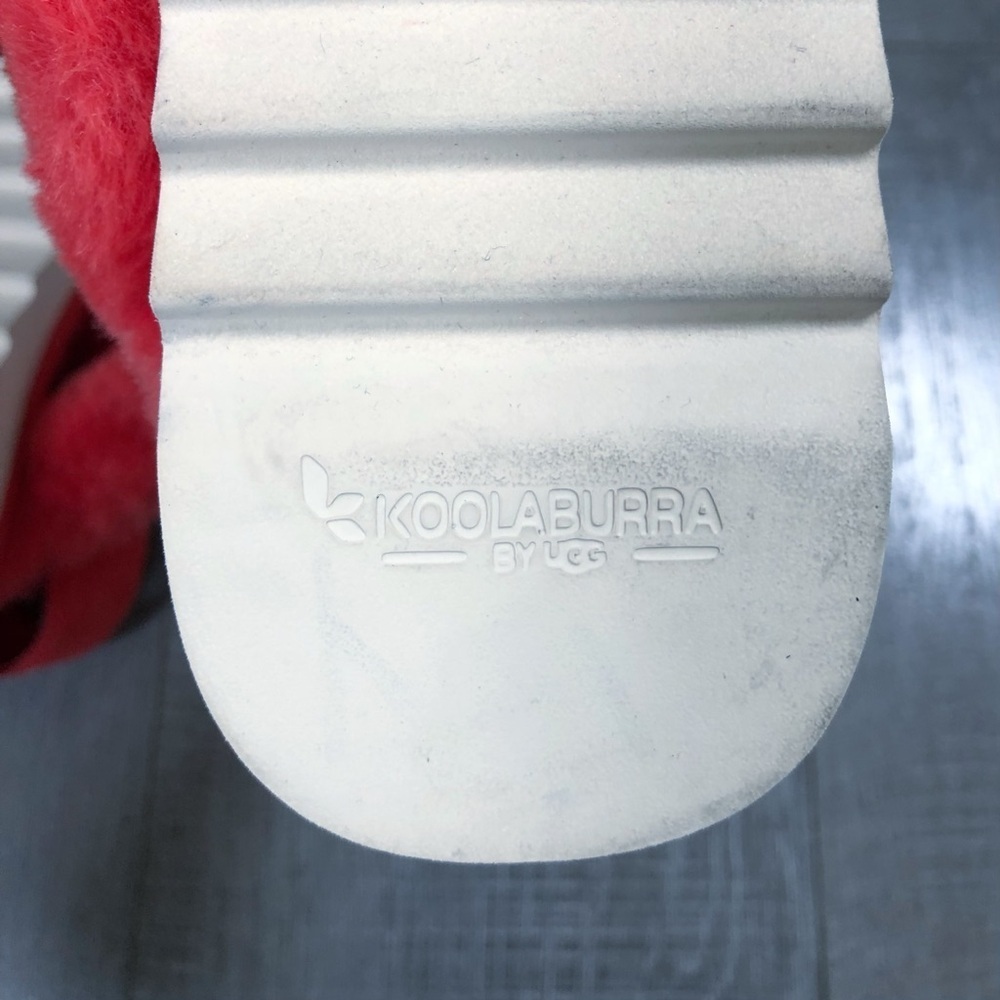 Koolaburra by UGG Women's Fuzz-Ee slipper/sandal hybrid Size 8 - Picture 8 of 9